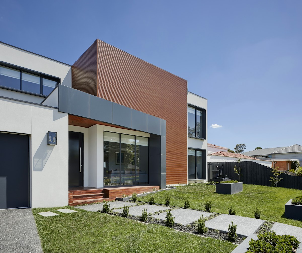Modern residential project placeholder