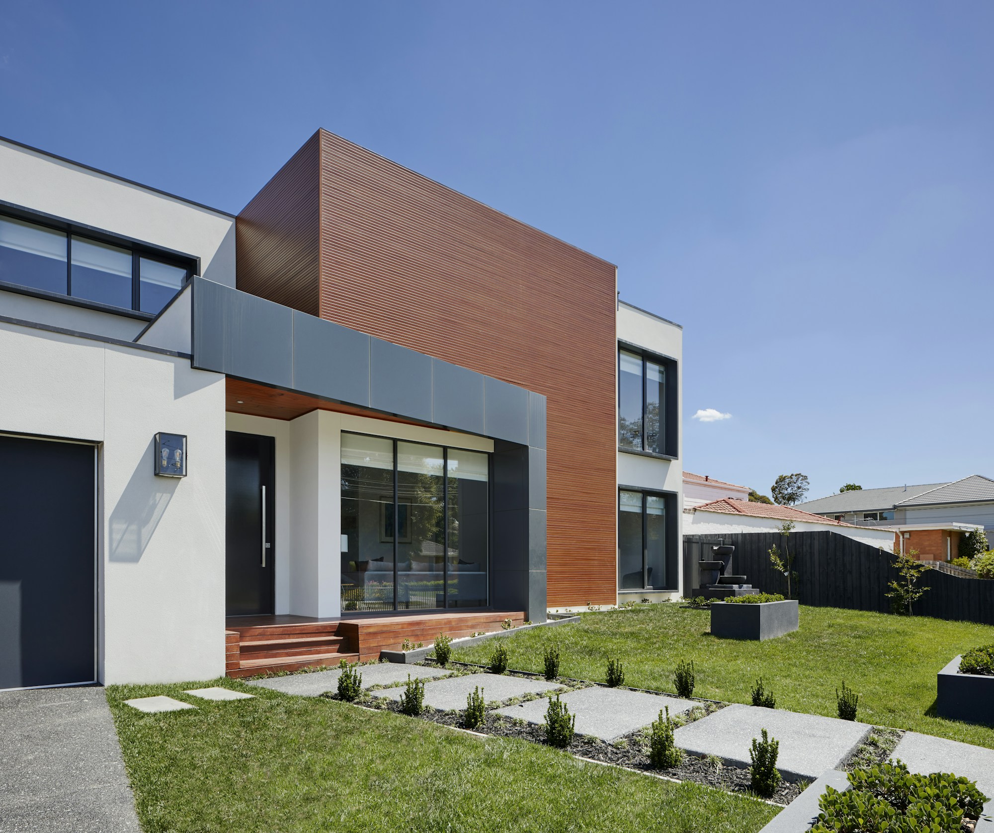 Modern residential project placeholder